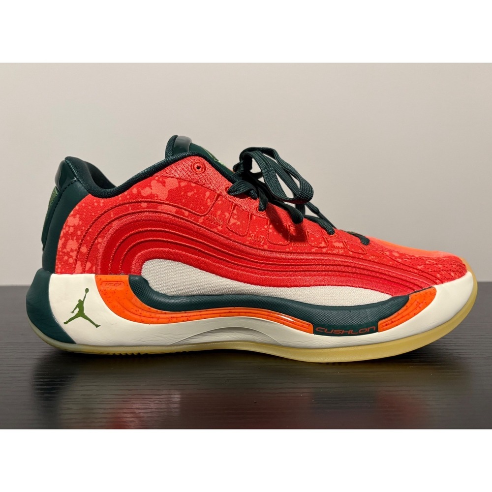 Jordan Luka 3 Basketball Shoes Mens 10 Bright Crimson Green IB7903-300